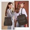 Angel Kiss Women Bags Backpack Purse PU Leather Zipper Bags