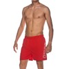arena Men's Fundamentals Logo Beach Short, Red/White, Medium