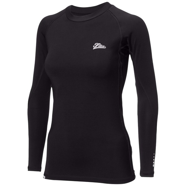 Fila 419402 Women's Sports Inner, Long Sleeve, Compression Wear, black