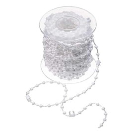 Cadena Enrollable Para Persianas Verticales En La Parte Infe Blanco
