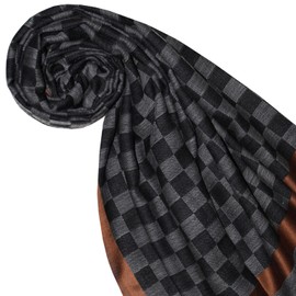 Lorenzo Cana Cashmere Scarf Cashmere Scarf Shawl Cashmere Silk Cotton Stole Pashmina Scarf 70 X 180 cm Natural Fibre Cloth 7839511