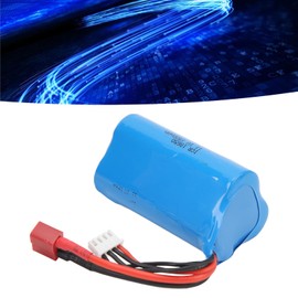 Keenso 3000mAh 2S 6.6V Li Fe Receiver Battery Lightweight Design, Construction, Extended Battery Life for RC Toys