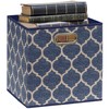 Simple Houseware 6 Pack Printing Fabric Cube Storage Bin with