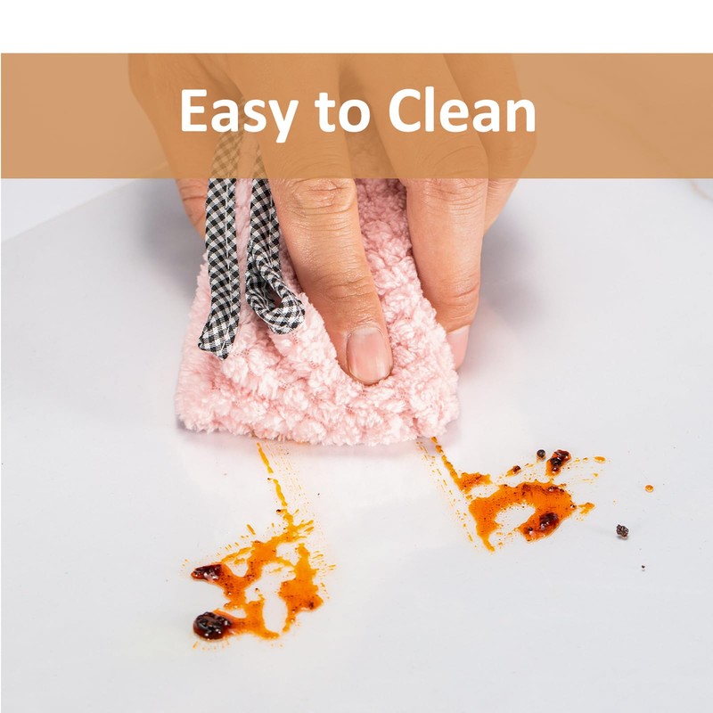 Clear Silicone Countertop Protector Mat, Non Slip & Heat Resistant