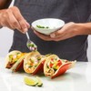 Tiardey Pack of 2 Foldable Taco Holders for Soft and