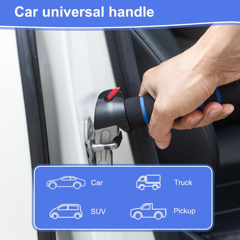 TONINT 2 Packs 3 in 1 Car Handle Assist,Car Door