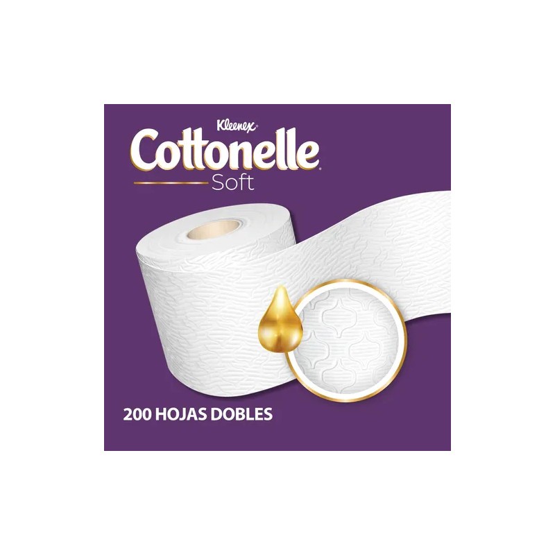 Kleenex Cottonelle Soft 24 rollos papel higiénico