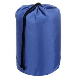 PATIKIL Staff Bag 22 x 40 cm Waterproof Bag Lightweight Drawstring Bag Storage Bag for Hiking, Sea Bathing, Fishing, Beach, Swimming, Hot Springs, Camping, Travel Navy Blue