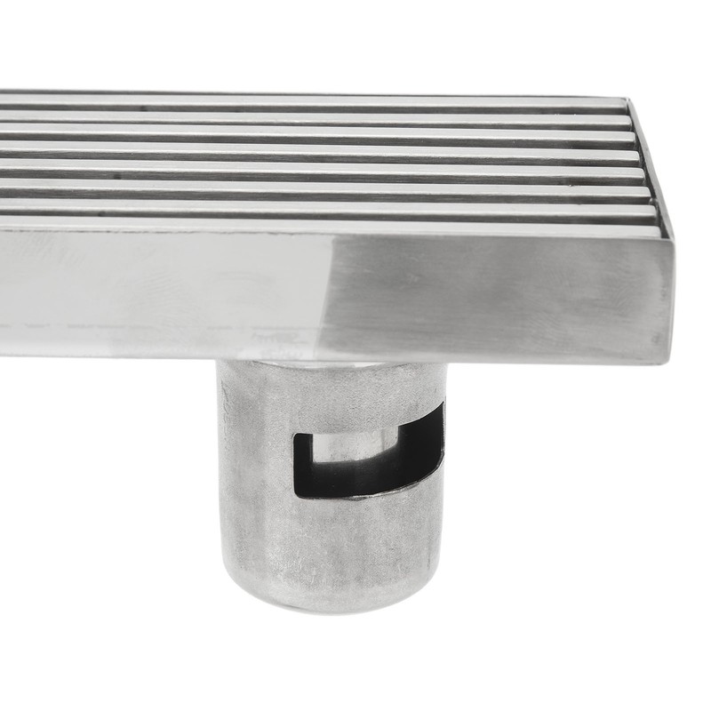 Linear Shower Drain Stainless Steel Odor Resistant Rectangular Floor Drain