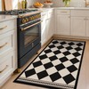 Black and White Diamond Outdoor Easy Jute Front Porch Rug