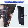 Leg Wind Deflector, PSLER Motorcycle Front Fork Wind Deflectors with