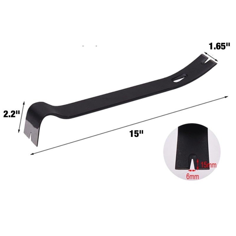 Edward Tools Wonder Bar Utility Pry Bar - Nail puller/Chisel