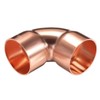 sourcing map 90 Degree Copper Elbow Pipe Screw Connector for