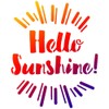 Hello Sunshine Universal Stencil A5
