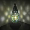 TCODTPOL Small Tiffany Lamp Stained Glass Table Lamp 5.5X11 Inch