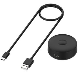 Disscool USB Type-C Replacement Charging Dock Cable Compatible with Braun Oral-B iO10/iO9/iO8/iO7G/iO7 Electric Toothbrush Charger Adapter, USB C Magnetic Charger Stand Base(1m/3.3ft)