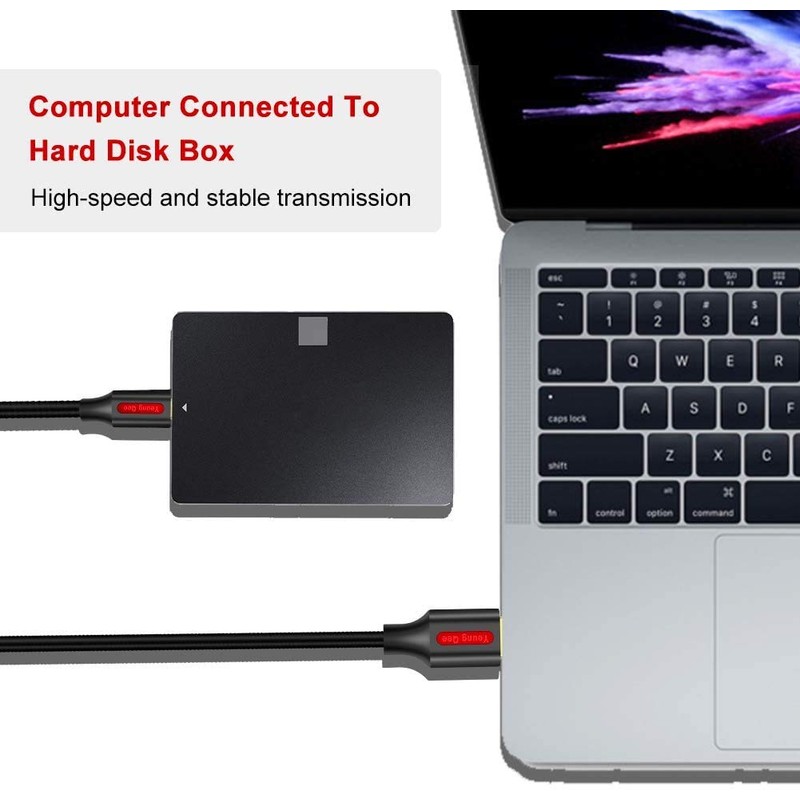 Yeung Qee USB 3.0 Cable A Male to B Male