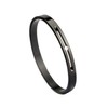 MILAKOO 8mm Bracelets Adjustable Stainless Steel Bangles (Bangle) for Women