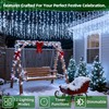 504 LED Christmas Lights with 112 Drops, 50ft 12 Modes