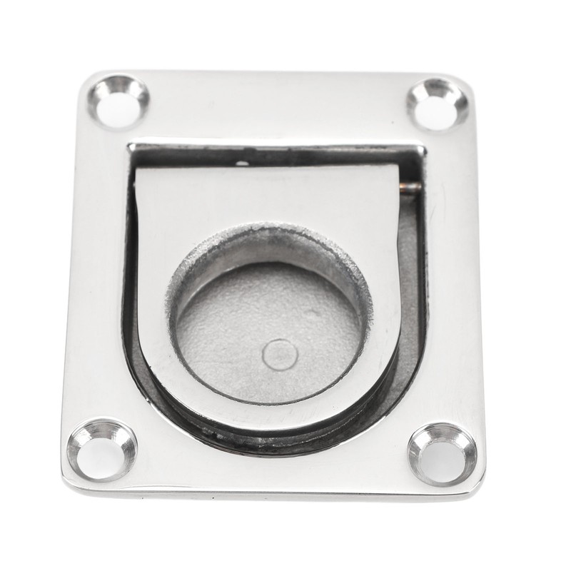 Hatch Pull Handle Stainless Steel 67mm X 56mm Flush Lifting