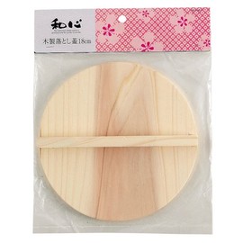 Pearl Metal Japanese Shin Wood Drop Lid, 7.1 inches (18 cm) C-2811