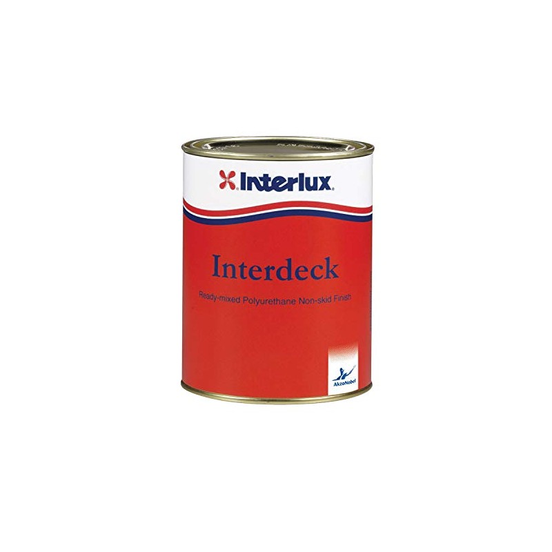 Interlux YJG009/QT Interdeck Slip-Resistant Deck Paint - Sand Beige, Quart