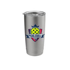 Pickleball Club Team Generic Logo Stainless Steel Insulated Tumbler