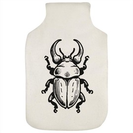 'Asian Rhinoceros Beetle' Hot Water Bottle Cover (HW00034381)