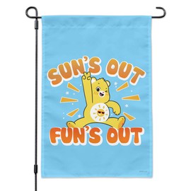 Care Bears: Unlock the Magic Sun's Out Fun's Out Garden Yard Flag