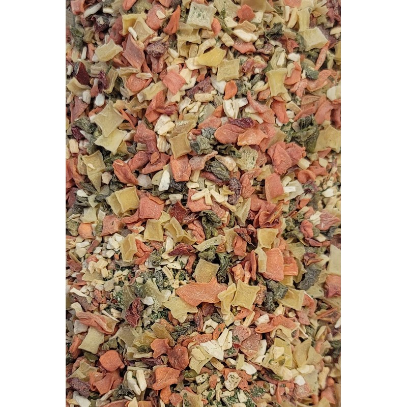 1 POUND-Vegetable Soup Blend Dried Dehydrated Vegetable Flakes-To Make Ramen