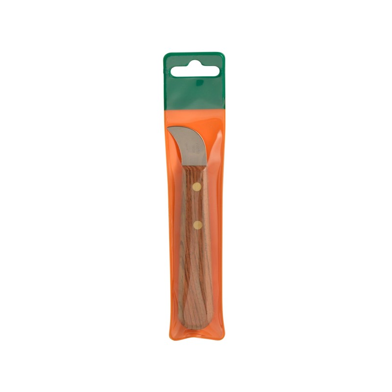 Home 641600 Coltello Castagne Bobinga, Acciaio/Inox, Manico In Legno