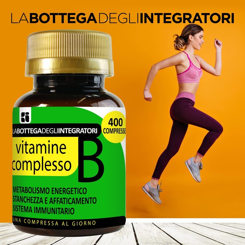 B-Komplex-Vitamine 1200 Tabletten 1 pro Tag | Für Vegetarier geeignet