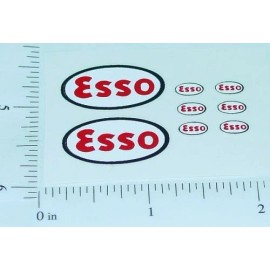 Matchbox Accessory Pack #A-1A Esso Sticker Set MB-A1A