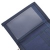 TOPTIE Mens Trifold Wallets with Zipper Coin Pocket, Canvas Billfold