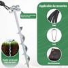 Ciyivak Ground Anchors Screw in – 4 Pack Spiral Tent