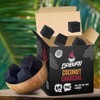 Cocoburn Coconut Charcoal Natural Hookah Coals Flavorless - 64 Pieces
