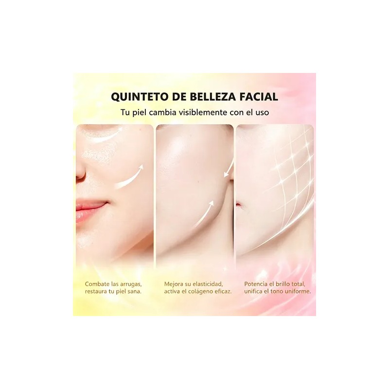 Aclarante Kit Facial Pdrn Salmón Colágeno Antiedad Weud 4pc