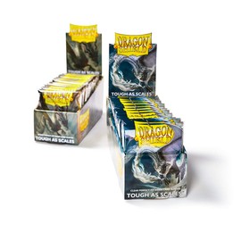 Dragon Shield Arcane Tinmen AT-13001 Sleeves (100 Piece), Clear, One Size