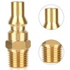 3pcs QCC1 Nut Propane Hose Adapter kit, 1/4" NPT Male