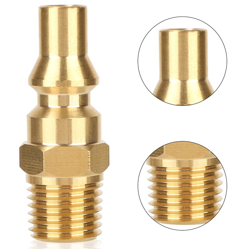 3pcs QCC1 Nut Propane Hose Adapter kit, 1/4" NPT Male