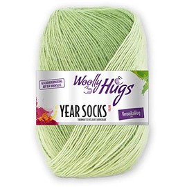 Woolly Hugs Year Socks Colour 05 May, 100g Sock Yarn with Subtle Degradé Colour Gradient