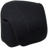 LensCoat BodyBag Compact neoprene protection camera body bag case (Black)
