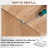 Shimeyao 100 Pack 1/2 Inch Cornerback Drywall Fastener Clip Drywall