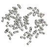 50PCS Fishing Double Rattle Metal Sea Fishing Attractor Bell Beads