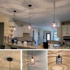 3 PACK Black Pendant Lights Kitchen Island, Small Kitchen Pendant