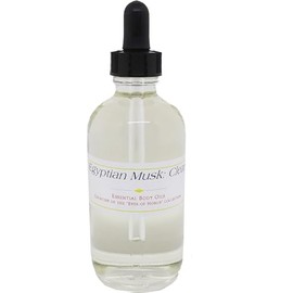 TCEShop Egyptian Musk: Clear Scented Body Oil Fragrance [Glass Dropper Top - Clear - 4 oz.] - ID#22337