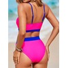 CUPSHE Women's Bikini Set Two Piece Swimsuits High Waisted Scoop