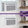 Mxclimate Full Surround Window AC Insulation Foam Side Panels for