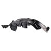 TRQ Front Right Inner Fender Liner Black Passenger Side Compatible