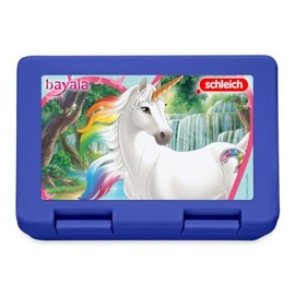Spreadshirt Schleich bayala Rainbow Unicorn Lunchbox, One Size, Royal Blue